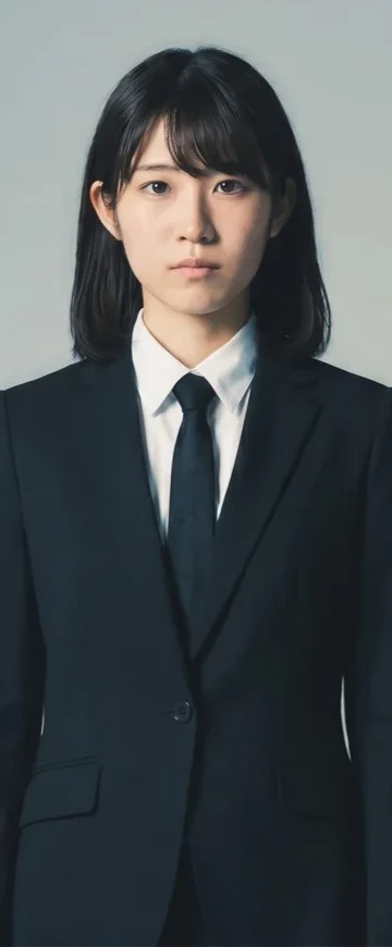 AI生成後（顔ズーム）：過度な美化なし、ちゃんと自分の顔のまま仕上がった結果